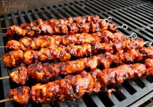 The Best BBQ Chicken Kebabs Fabulessly Frugal